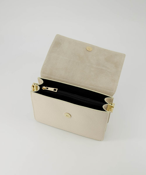 Nieuw Alicia - Classic Grain - Crossbody bags - Beige - Ecru D37 - Gold