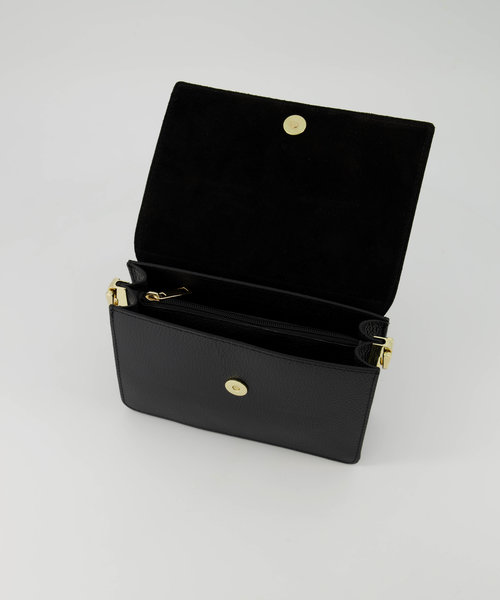 Nieuw Alicia - Classic Grain - Crossbody bags - Black - D28 - Gold