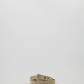 Fler Dolce - Suede - Riemen met gesp - Beige - Zand 04 - Zilverkleurig
