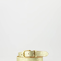 Suus - Croco - Belts with buckles - Gold -  - Goudkleurig