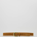 Suus - Suede - Belts with buckles - Cognac - 6 - Bronskleurig