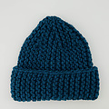 Lucy - Knitwear - Mutsen - Petrol - 929
