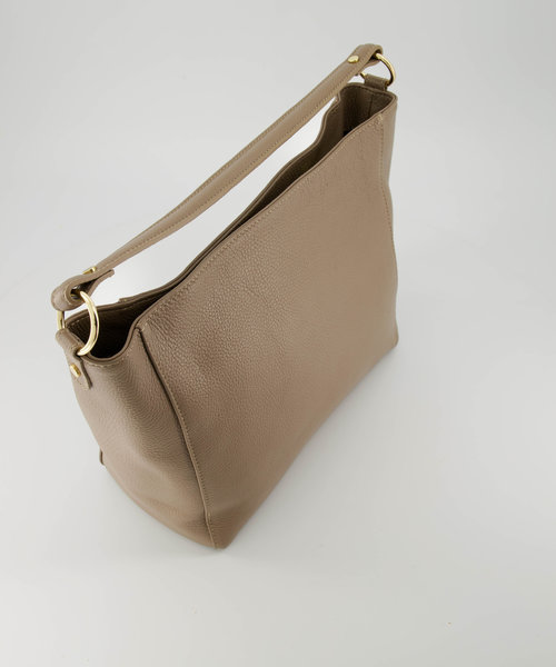 Nuna - Classic Grain - Hand bags - Taupe - Donker taupe D40 - Gold