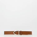 Izzy - Sauvage - Belts with buckles - Brown - Cognac - Silver