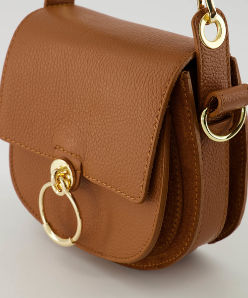 Gianna - Classic Grain - Hand bags - Brown - Cognac T01 - Gold