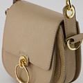 Gianna - Classic Grain - Hand bags - Taupe - D05 - Gold