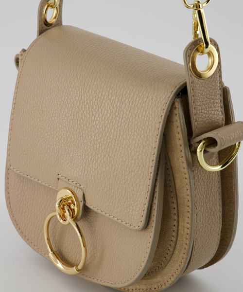 Gianna - Classic Grain - Hand bags - Taupe - D05 - Gold