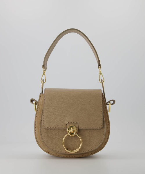 Gianna - Classic Grain - Hand bags - Taupe - D05 - Gold