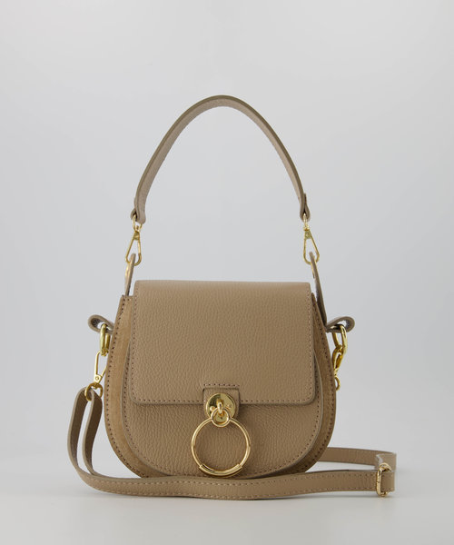 Gianna - Classic Grain - Hand bags - Taupe - D05 - Gold