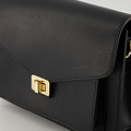Stacey - Classic Grain - Hand bags - Black - D28 - Gold