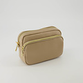 Eliza - Classic Grain - Crossbody bags - Taupe - D05 - Gold