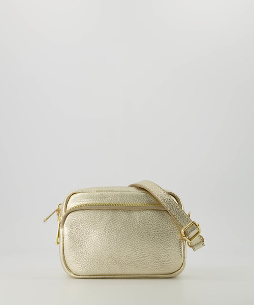 Eliza - Classic Grain - Crossbodytassen - Goud -  - Goudkleurig