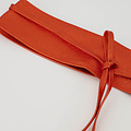 Lily - Metallic - Wikkelriemen - Oranje - L520 -