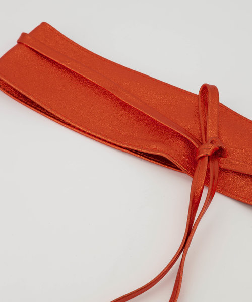 Lily - Metallic - Waist belts - Orange - L520 -