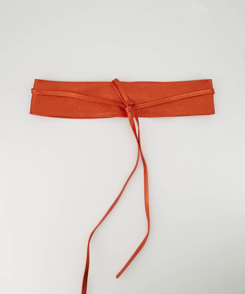 Lily - Metallic - Waist belts - Orange - L520 -