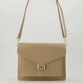 Stacey - Classic Grain - Handtassen - Taupe - D05 - Goudkleurig