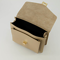 Stacey - Classic Grain - Handtassen - Taupe - D05 - Goudkleurig