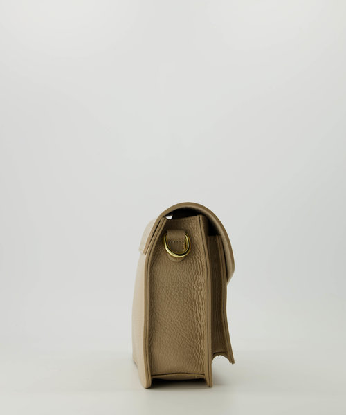 Stacey - Classic Grain - Handtassen - Taupe - D05 - Goudkleurig