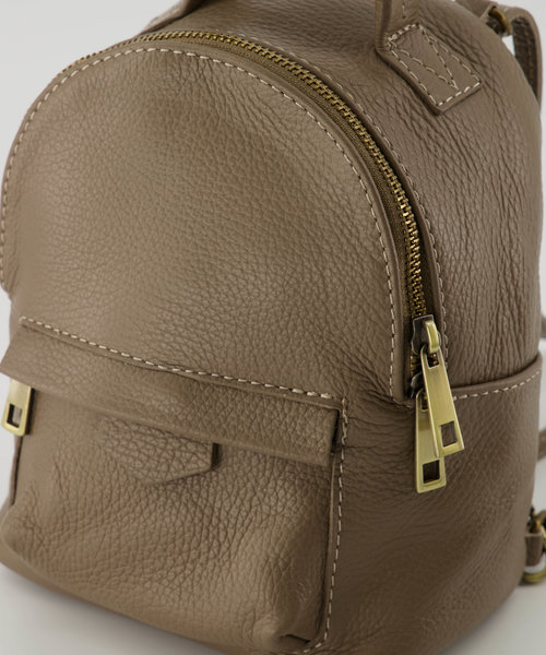 Axel - Classic Grain - Backpacks - Taupe - Donkertaupe D40 - Bronze