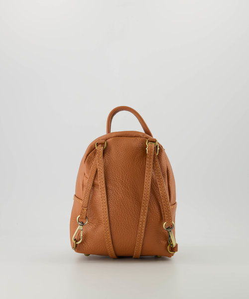 Axel - Classic Grain - Rugtassen - Bruin - Cognac D109 - Bronskleurig