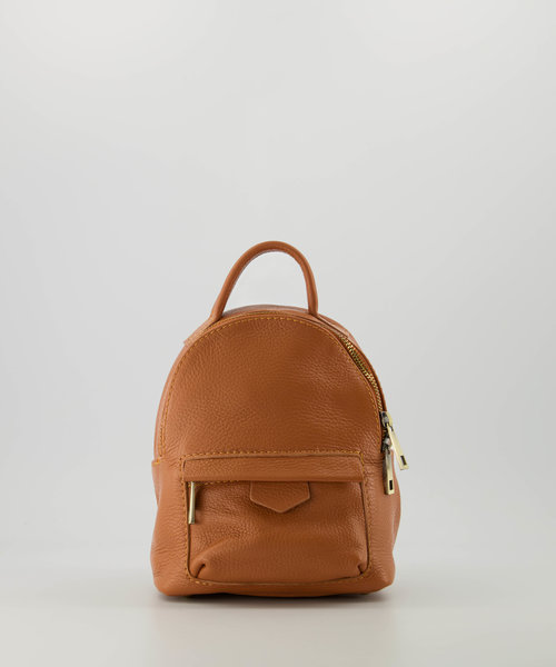 Axel - Classic Grain - Rugtassen - Bruin - Cognac D109 - Bronskleurig
