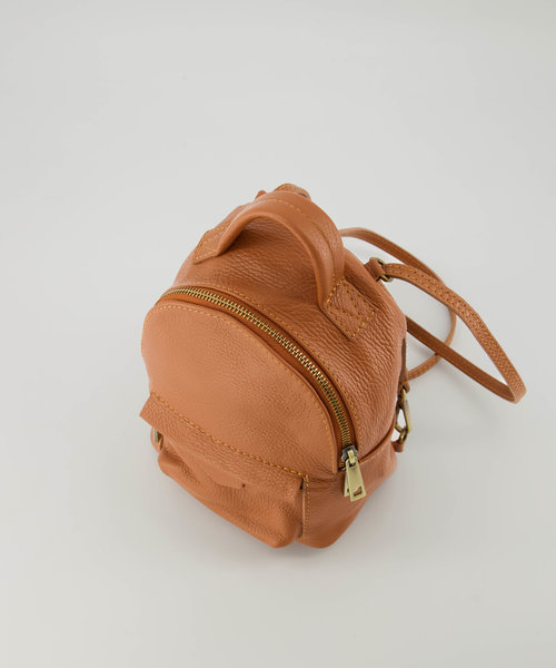 Axel - Classic Grain - Rugtassen - Bruin - Cognac D109 - Bronskleurig