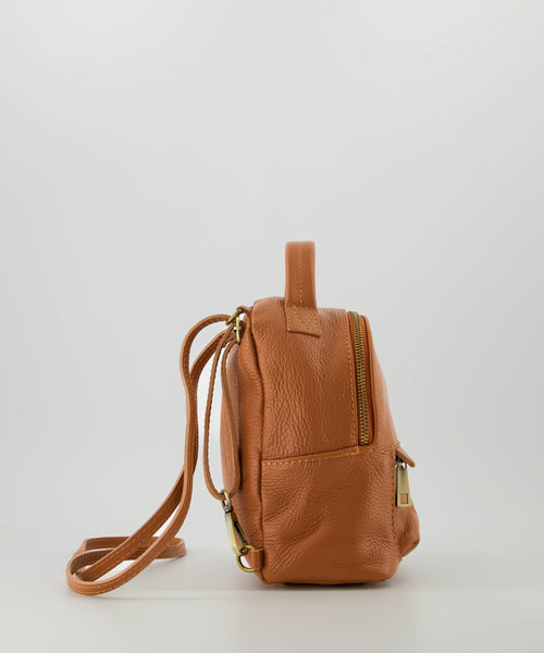 Axel - Classic Grain - Rugtassen - Bruin - Cognac D109 - Bronskleurig