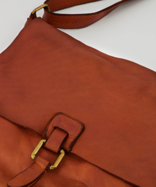 Maddy - Washed - Crossbodytassen - Bruin - Cognac - Bronskleurig