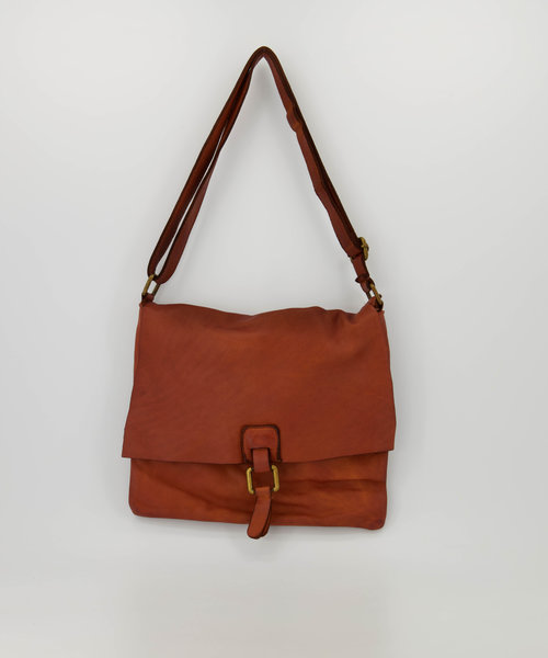 Maddy - Washed - Crossbodytassen - Bruin - Cognac - Bronskleurig