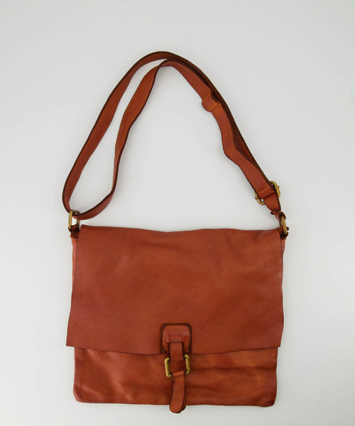 Maddy - Washed - Crossbodytassen - Bruin - Cognac - Bronskleurig