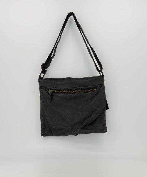 Maddy - Washed - Crossbody bags - Black -  - Bronze