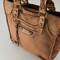 Lize - Washed - Hand bags - Taupe -  - Bronze
