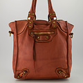 Lize - Washed - Hand bags - Brown - Cognac - Bronze
