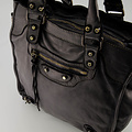 Lize - Washed - Hand bags - Black -  - Bronze