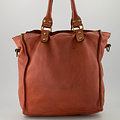 Lize - Washed - Hand bags - Brown - Cognac - Bronze
