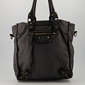 Lize - Washed - Hand bags - Black -  - Bronze