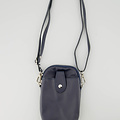 Tyler - Classic Grain - Crossbody bags - Blue - D26 - Silver