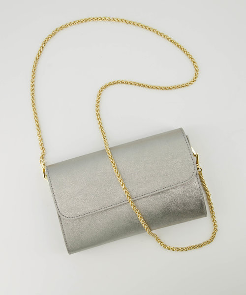 Valencia - Metallic - Evening bags - Silver - L513 - Gold