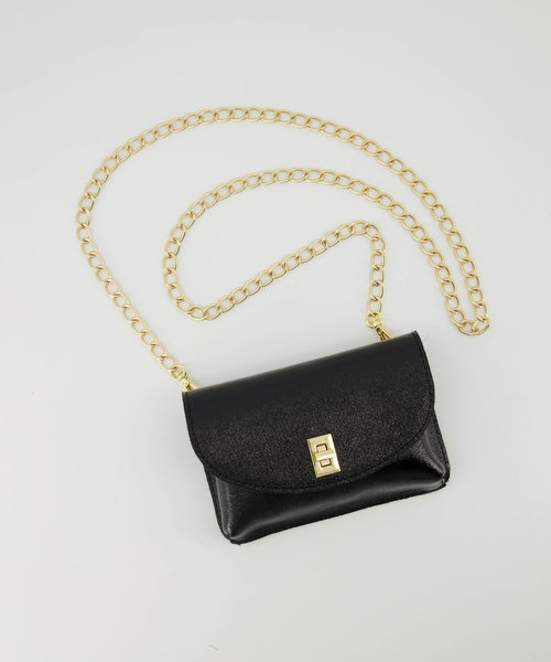 Tabbee - Metallic - Evening bags - Black - L522 - Gold