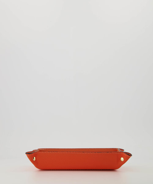 Finn - Pennenhouder - Classic Grain - Accessories - Orange -  - Gold