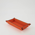 Finn - Pennenhouder - Classic Grain - Accessoires - Oranje -  - Goudkleurig