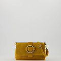 Londyn - Suede - Crossbody bags - Yellow - 44 - Bronze