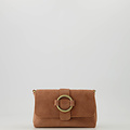 Londyn - Suede - Crossbodytassen - Roze - Clay 62 - Bronskleurig