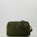 Simone - Suede - Crossbody bags - Green - 49 - Bronze