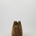 Simone - Suede - Crossbody bags - Taupe - 24 - Bronze