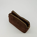 Simone - Suede - Crossbody bags - Brown - 07 - Bronze