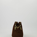 Simone - Suede - Crossbody bags - Brown - 07 - Bronze