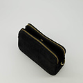 Simone - Suede - Crossbody bags - Black - 23 - Bronze