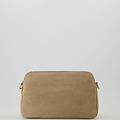 Simone - Suede - Crossbodytassen - Beige - Zand 04 - Bronskleurig