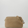 Simone - Suede - Crossbody bags - Beige - Zand 04 - Bronze